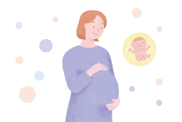 妊婦のイラスト