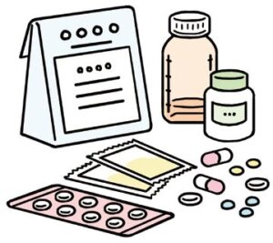 妊娠前から飲んでいる薬　持病の主治医に必ず相談を