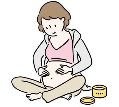 妊娠中のお肌のケア