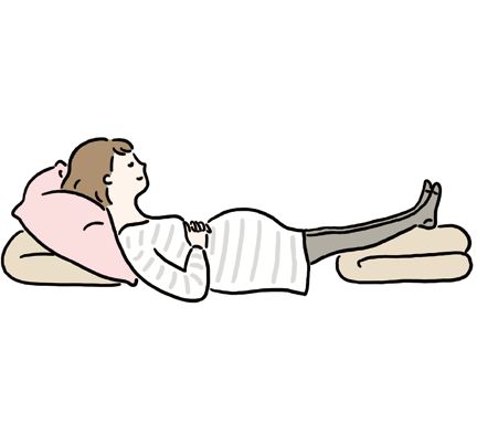 妊娠中のむくみ・足のつり